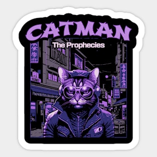 Catman: Night Prowler of the Urban Jungle Sticker